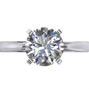Solitaire Ring 1.50 Carat Diamond