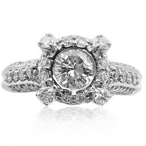 Luxury Engagement Ring 1.30 Carat