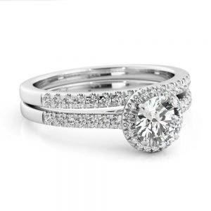 Engagement Ring 1.09 Carat Diamonds