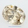 יהלום פנסי צבע קוניאק 1.11 קרט Cognac Oval Diamond